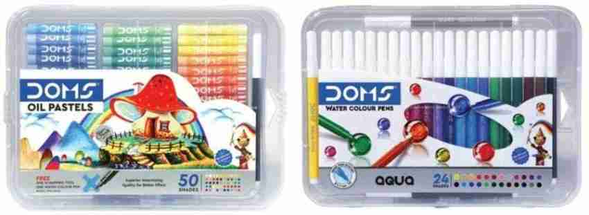 DOMS Aqua (12,24) Colour Sketch Pens – TheKalamStore