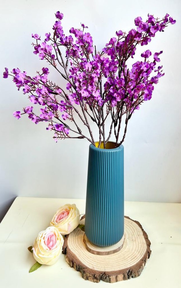 Satyam Kraft 3 Pieces Babys Breath Flowers Artificial Fake Gypsophila  Bouquet Purple Gladiolus Artificial Flower Price in India - Buy Satyam  Kraft 3 Pieces Babys Breath Flowers Artificial Fake Gypsophila Bouquet  Purple