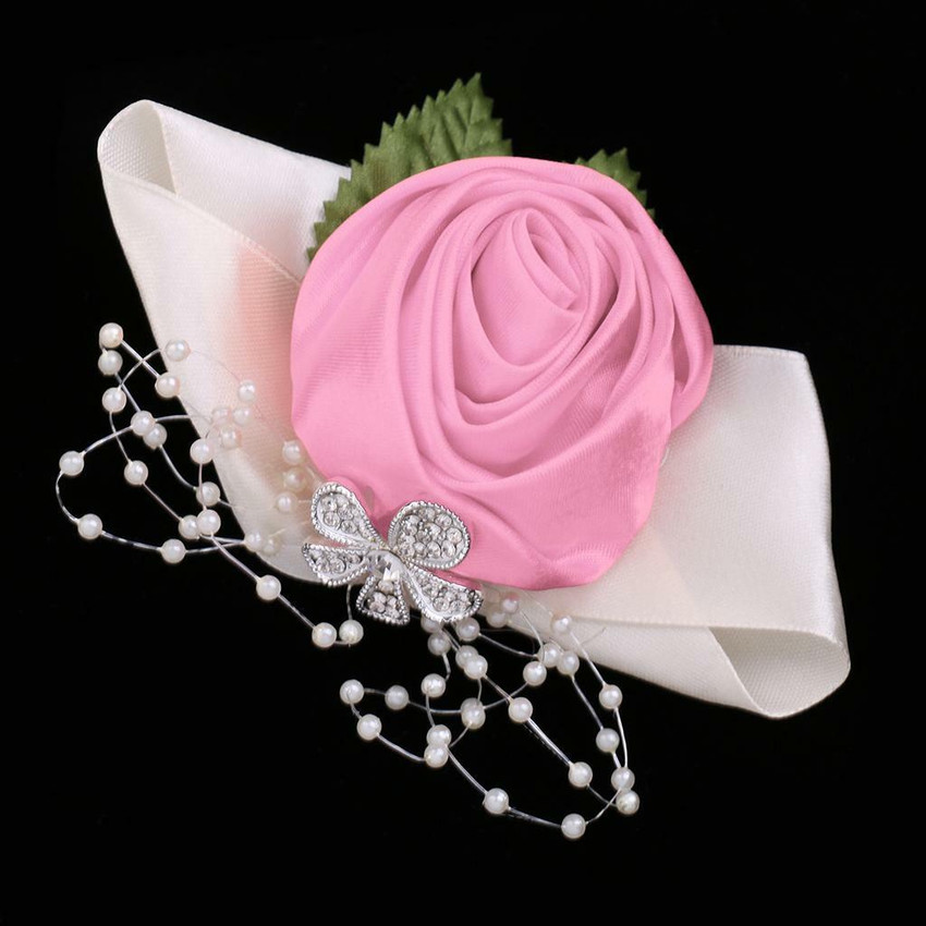 Flower wrist bands for prom outlet