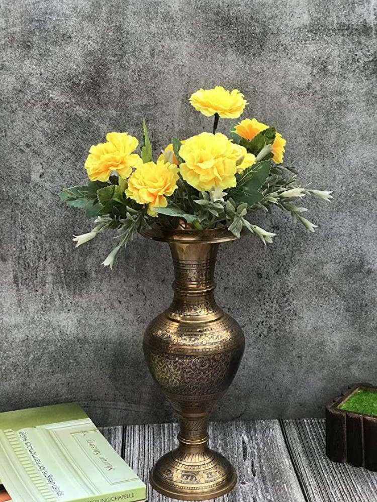 Gold Artificial Flowers Plants - Buy Gold Artificial Flowers Plants online  in India