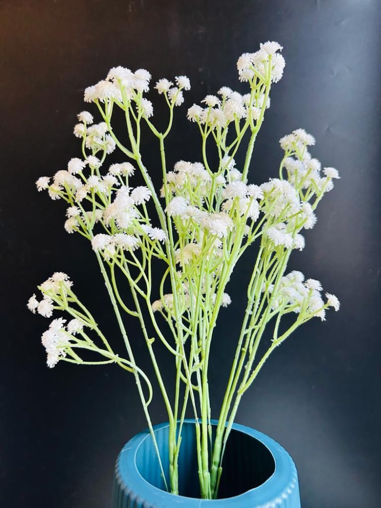Baby's Breath White Artificial Gypso Flowers Stick, Packaging Size: 3  Pieces In Packet at Rs 45/piece in Delhi
