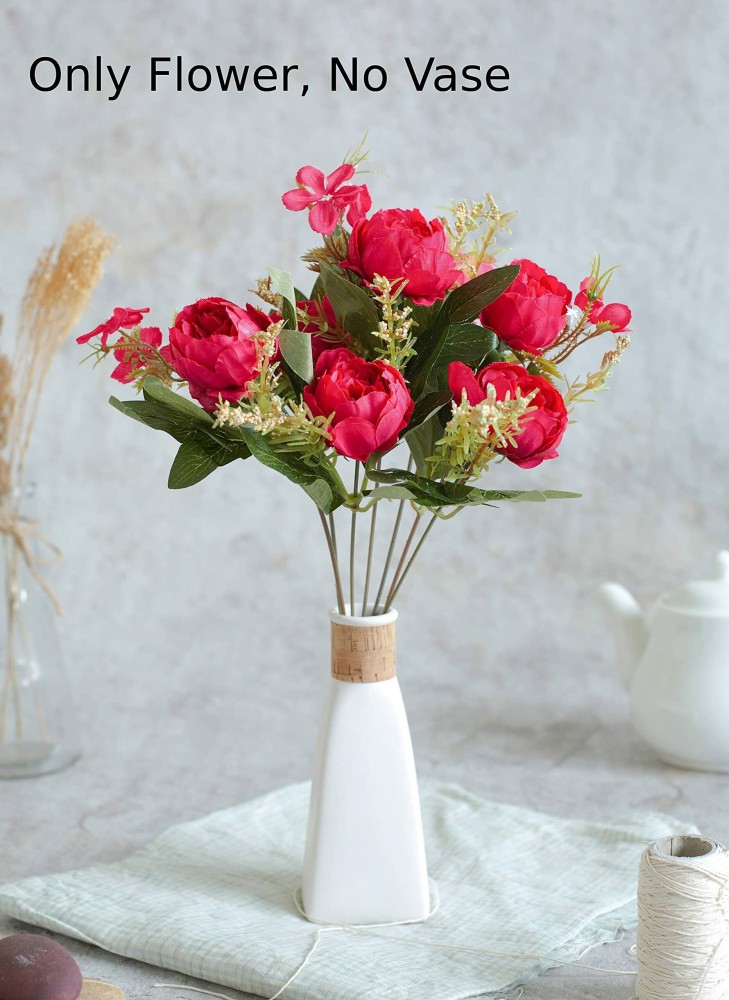 Artificial Multiflora Flower Roses Fake Flowers Sticks Bunch decorative 1  Pcs