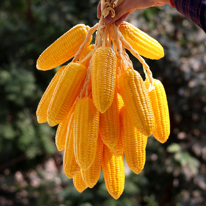 REIKI CRYSTAL PRODUCTS Artificial Hanging Corn Fruits For Home