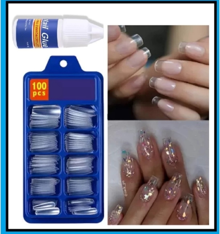 Amazon.com: Modelones 30Pcs Press on Nails, Short Square Fake Nails,  Reusable Nail Kit with Nail Glue Adhesive Tabs Mini Nail File, Nails press  ons 15 Sizes, Glue on Nails DIY Home Salon