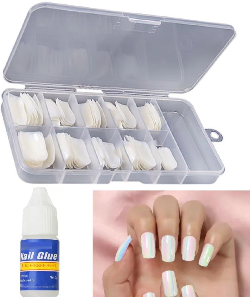 Anlome Acrylic Nail Kit Set Includes Quick Nail Glue India | Ubuy