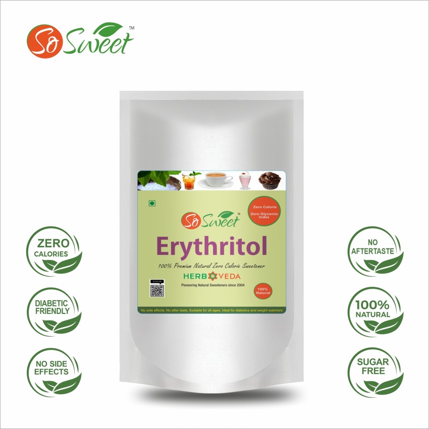 So Sweet 1kg Erythritol Powder With Sugar Free Sweetener for Diabetic at Rs  799.00/kg, sweeteners in Noida