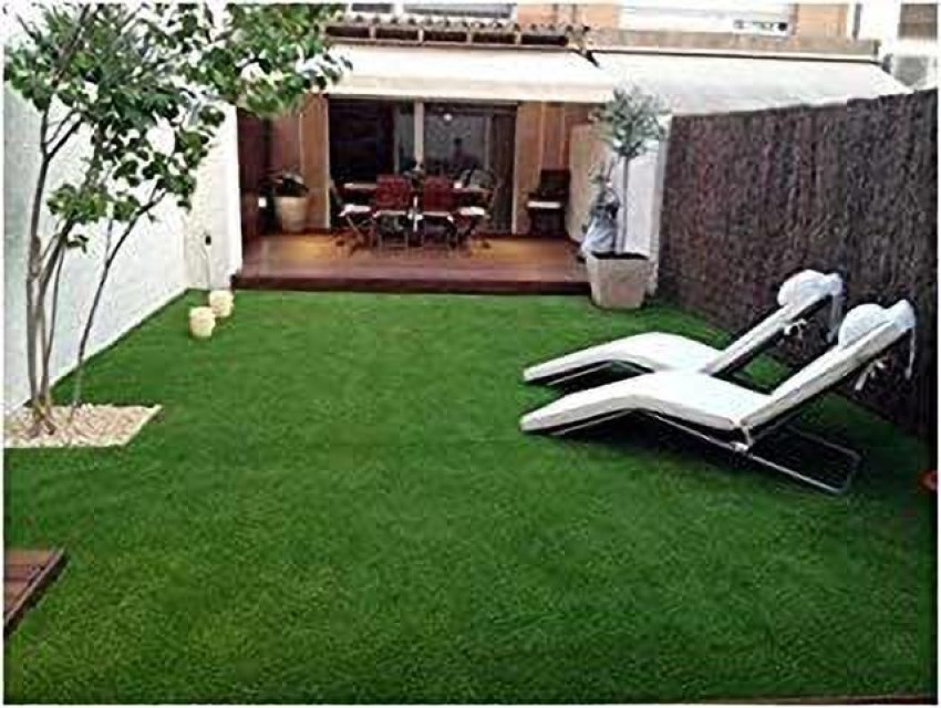 Artificial Green Grass Mat 6.5 Feet X 3 Feet for Home Decor Balcony