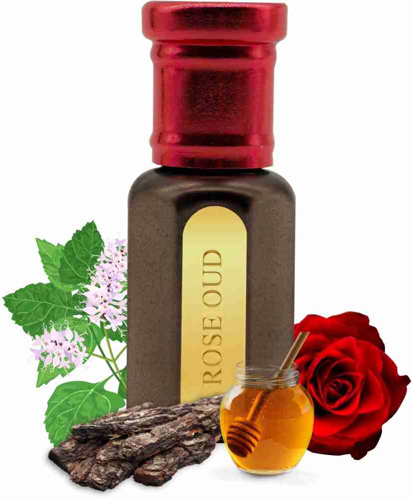 Rune Rose Oud 100 Alcohol Free Attar Fragrance Herbal Attar