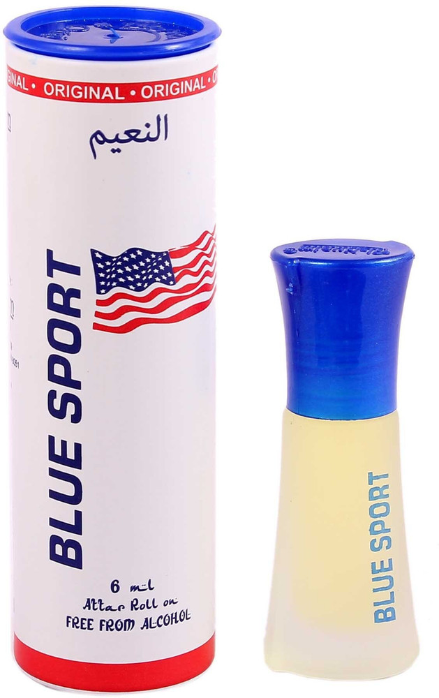 Al Nuaim Blue Sport Floral Long Lasting Floral Attar
