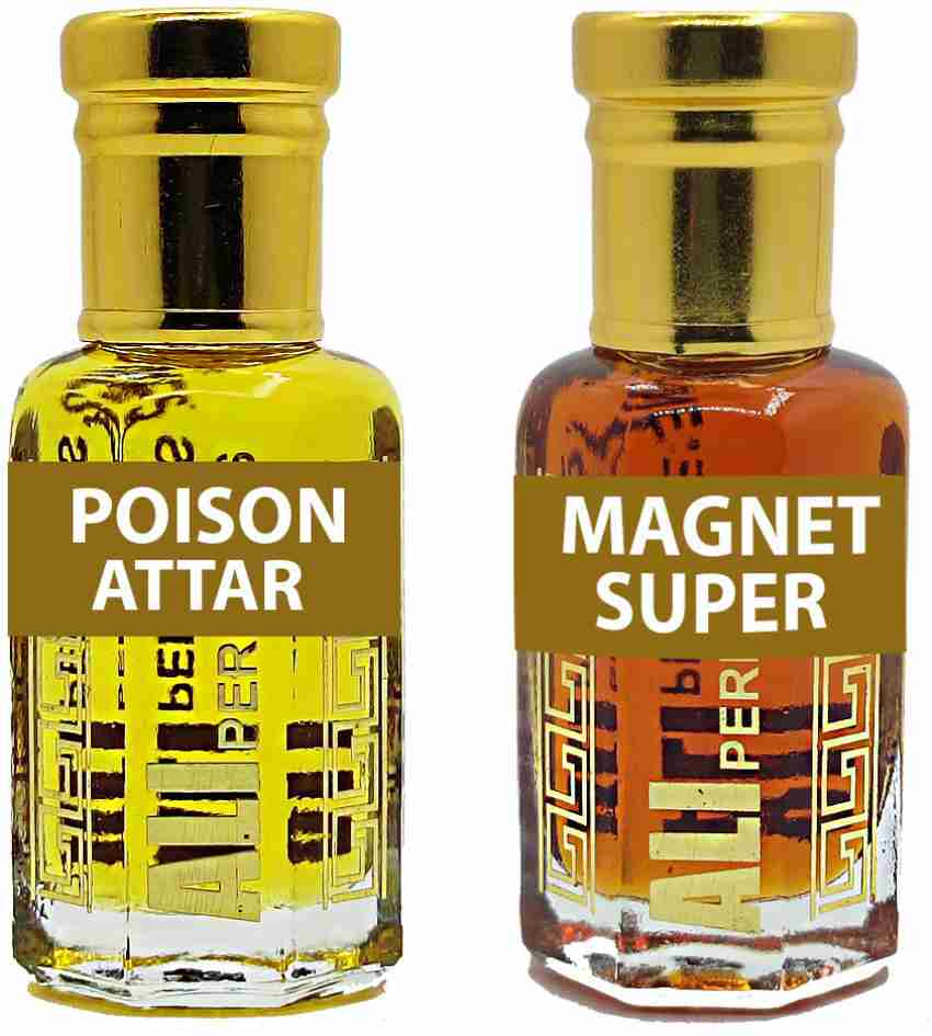 Ali perfumes Best Combo Attar Poison 6ML Magnet 6ML Floral Attar