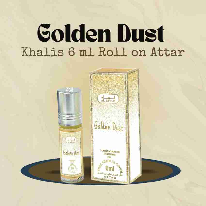 Khalis Golden Dust 6 ML Attar Made in Dubai Floral Attar Price in