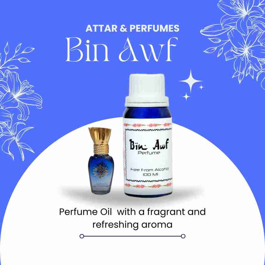 Binawf Sandaliya 100 ML Made in Dubai Long Lasting Attar Floral