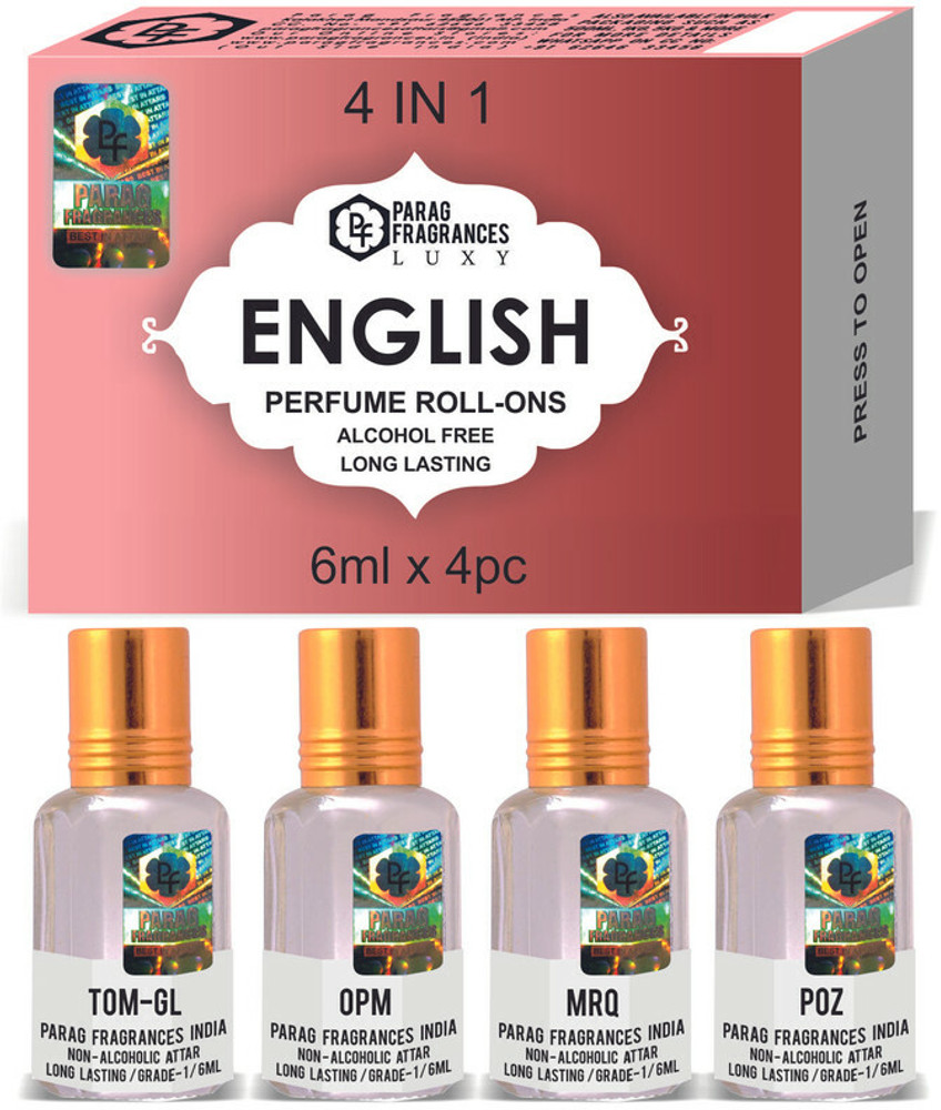 Parag Fragrances ENGLISH ATTAR SET Herbal Attar Price in India