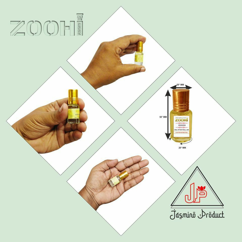 ZOOHI Perfume Attar for men and women 3ml 12 different types of