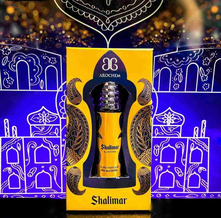 AROCHEM Shalimar 6Ml 100 Original Great Fragrance Long Lasting Unisex Floral Attar