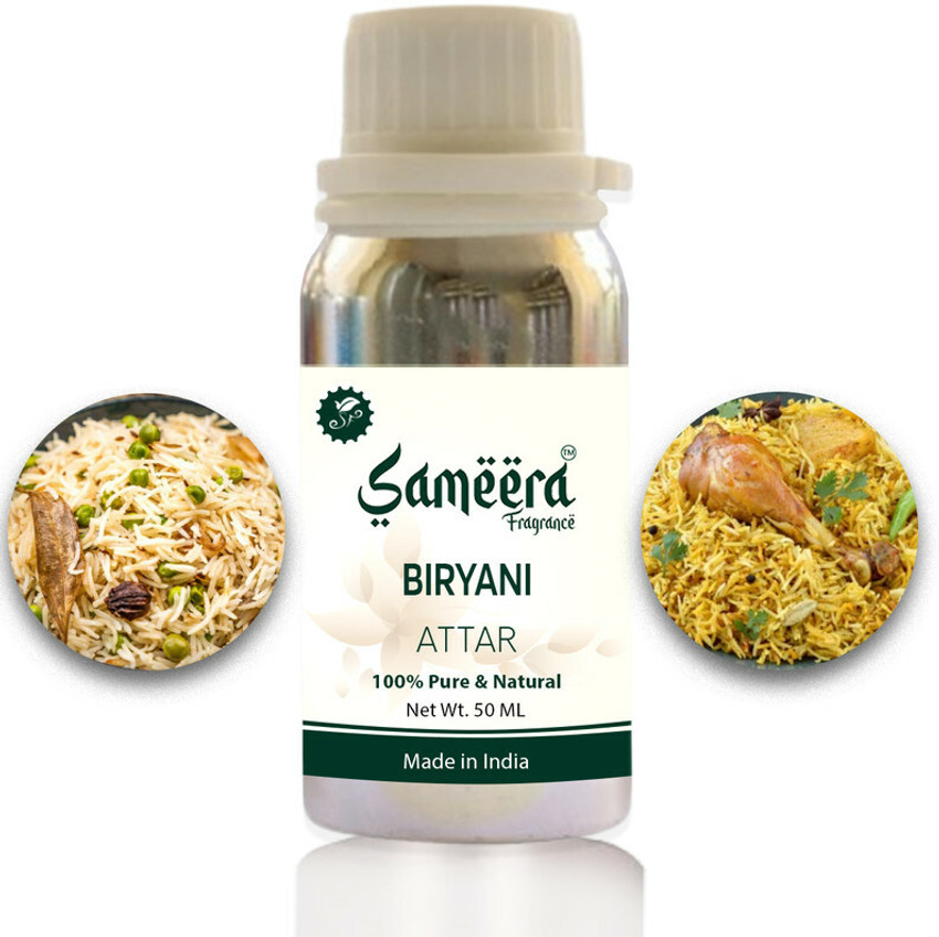 Sameera Biryani Attar Edible Grade 50ml For Biryani Polao Ice