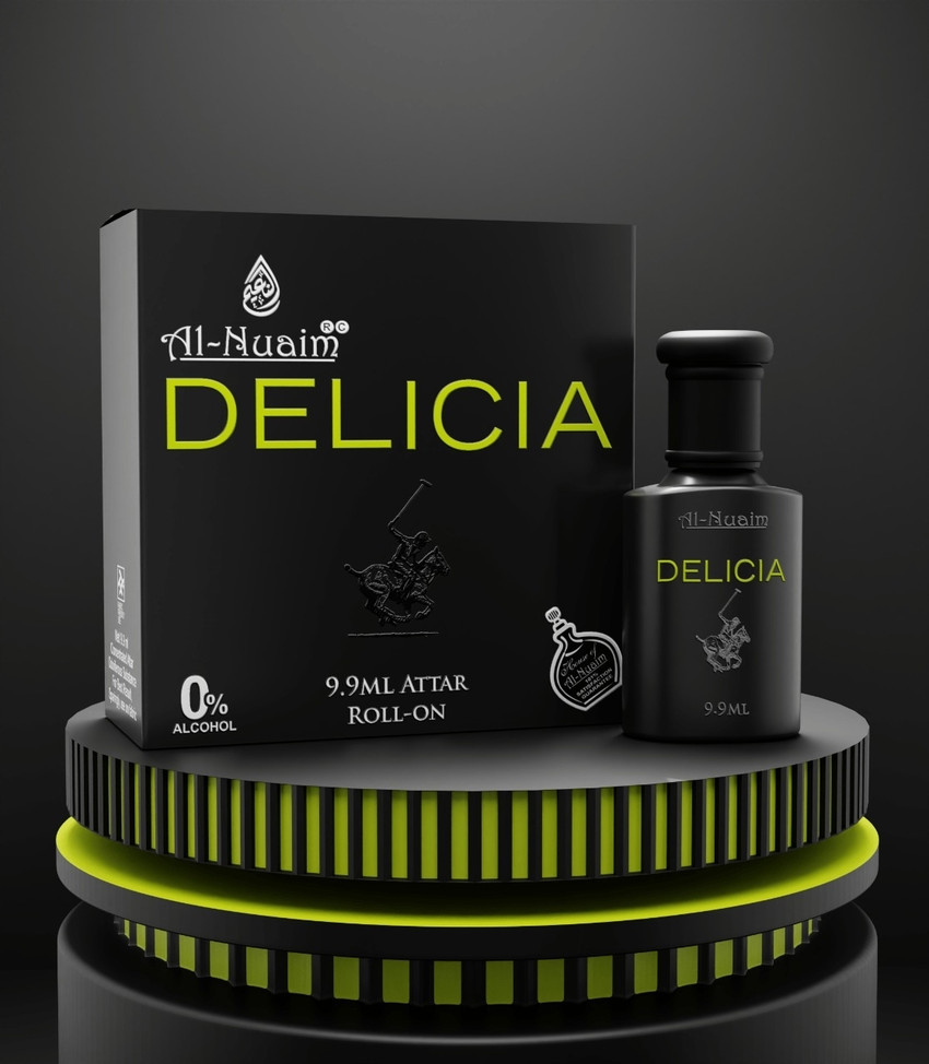 Al Nuaim Brand 100 Original Polo Delicia 9.9Ml Great Fragrance Long Lasting Unisex Floral Attar