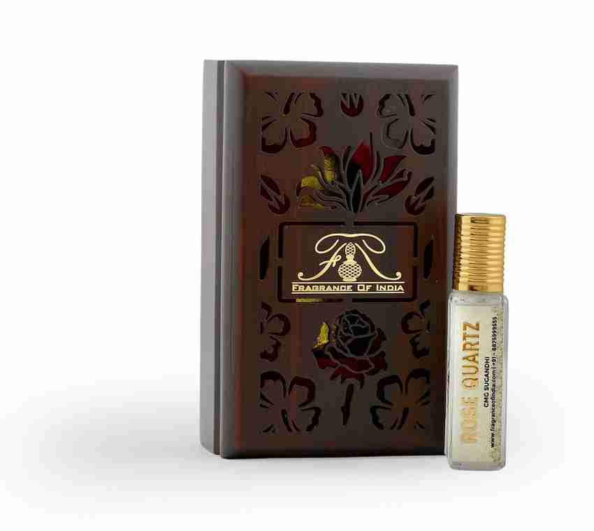 FRAGRANCE OF INDIA Ittar For Men Women Rose Quartz No Alcohal