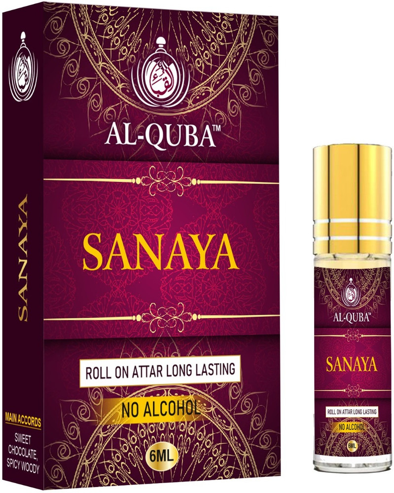 Alquba AL QUBA SANAYA 6ML 1PCS Floral Attar SANAYA Floral Attar