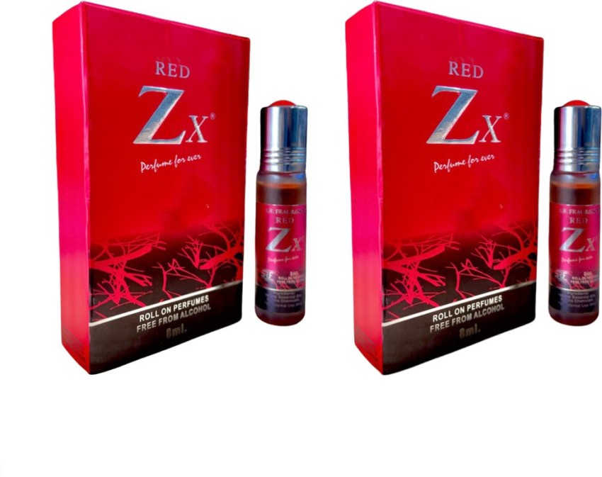 AL Hifza ATTAR RED ZX 100 PURE QUALITY UNISEX LONG LASTING Floral