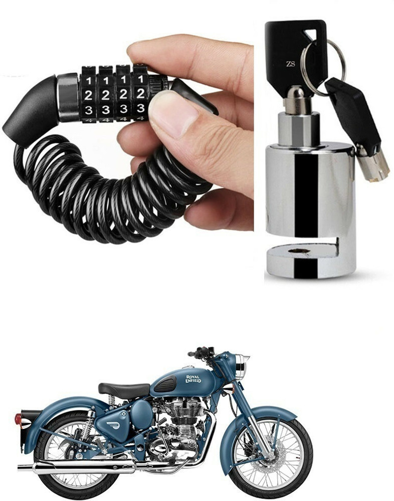 royal enfield classic 350 helmet lock