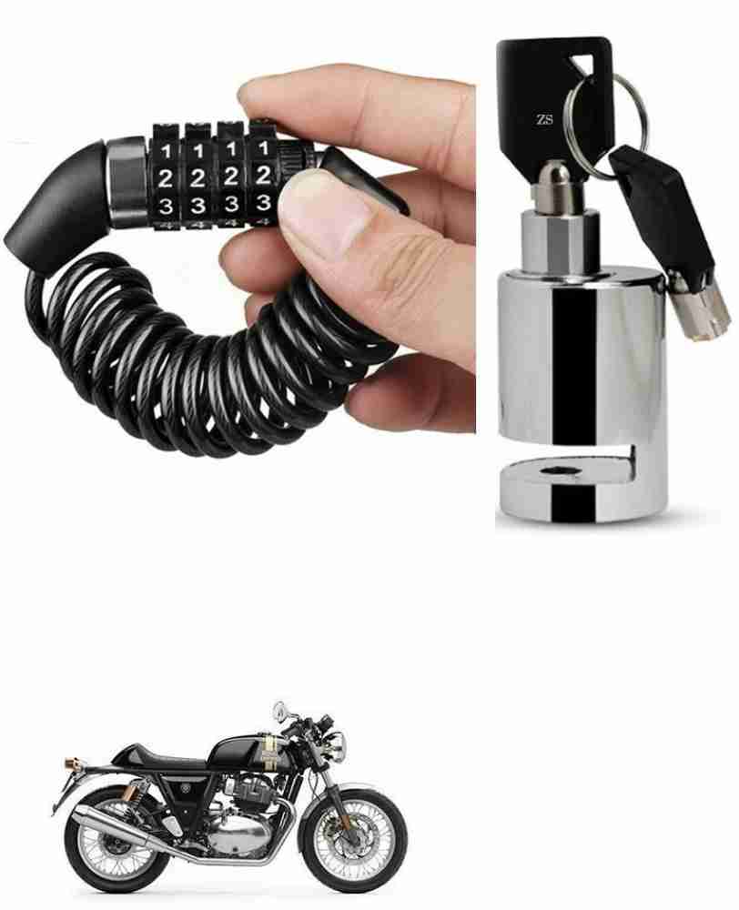 Royal enfield store helmet lock