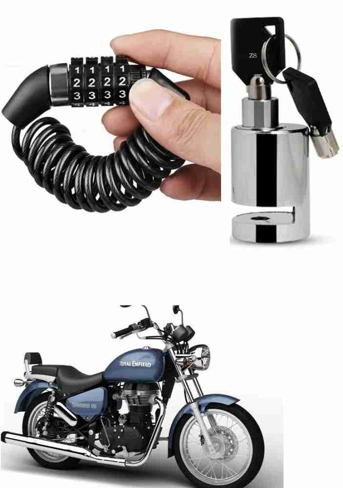 Royal enfield helmet sales lock