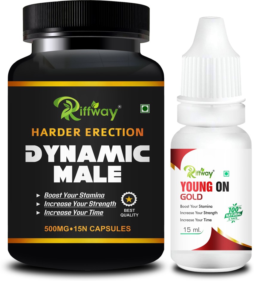 Riffway Dynamic Male Sex Capsules & Young On Gold Oil Provides Men Stamina  Price in India - Buy Riffway Dynamic Male Sex Capsules & Young On Gold Oil  Provides Men Stamina online