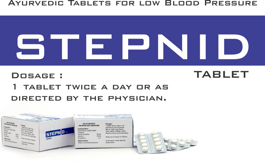 Low blood outlet pressure tablets