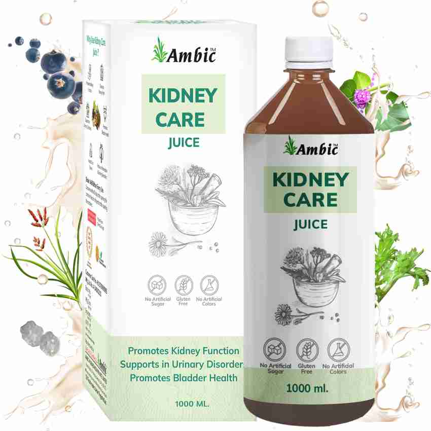 AMBIC Kidney Care Juice for Healthy Bladder Function I Helps with