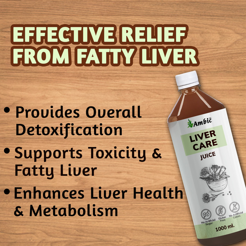 AMBIC Liver Care Juice for Fatty Liver Detox Ayurvedic Liver Support with Milk Thistle Price in India Buy AMBIC Liver Care Juice for Fatty Liver Detox Ayurvedic Liver Support with Milk