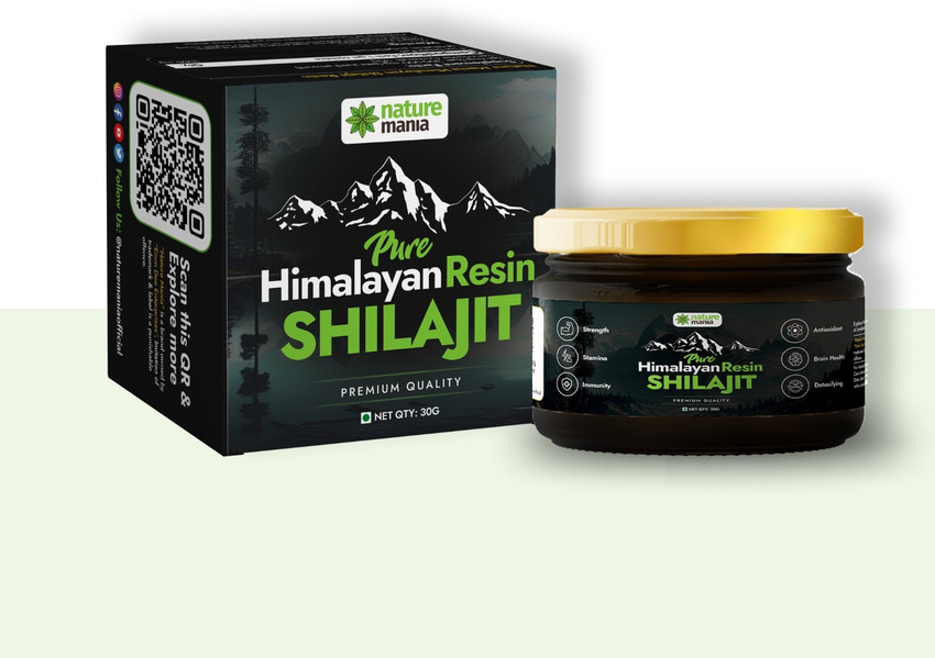 NATURE MANIA Pure Hialayan Shilajit Resin - 30 Gm Price in India - Buy NATURE MANIA Pure Hialayan Shilajit Resin - 30 Gm online at Flipkart.com