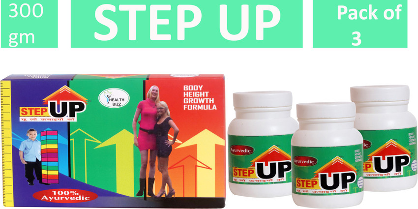 HEALTHBIZZ Step Up Body Growth Formula Price in India Buy HEALTHBIZZ Step Up Body Growth Formula online at Flipkart
