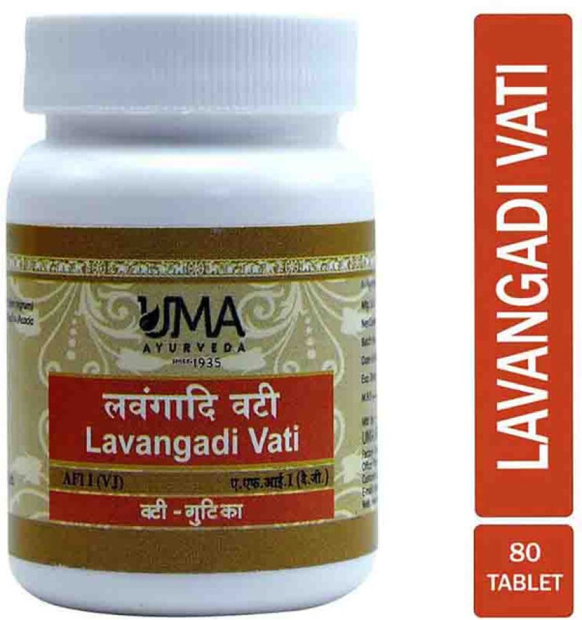 Uma Ayurveda Lavangadi Vati Bottle of 40 QTY