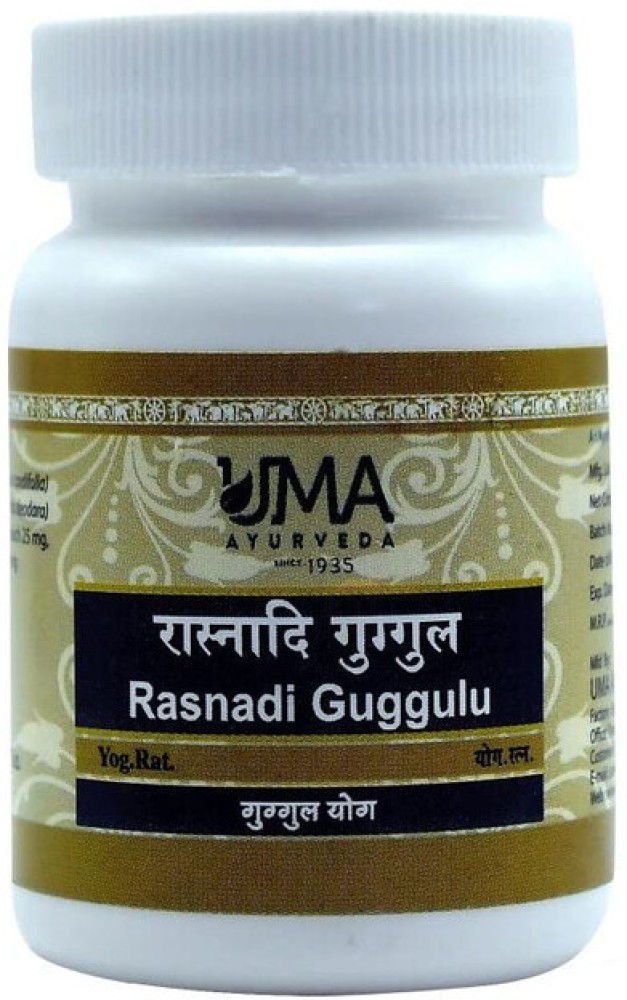 UMA Rasnadi Guggulu Tablet Bottle of 40 QTY