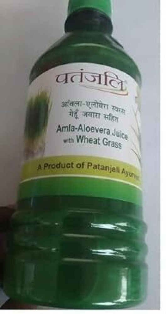 PATANJALI Amla Aloevera Wheatgrass Juice Price in India Buy PATANJALI Amla Aloevera Wheatgrass Juice online at Flipkart