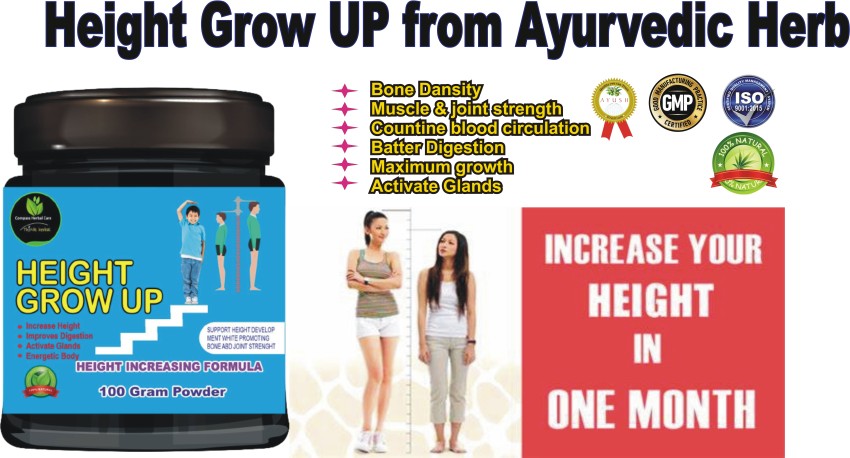 earthayush Height Grow Up Helps In Height Increase Bones Grow