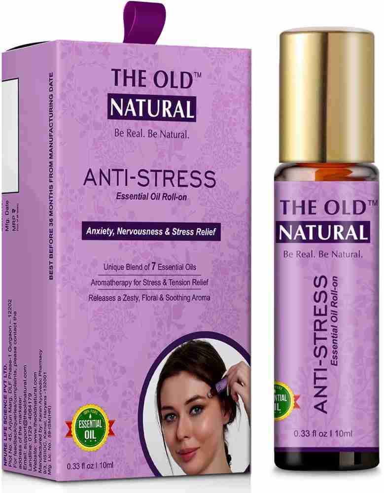 The Old Natural Anti Stress Roll on for Instant relief from Stress,  Anxiety, Tension Price in India - Buy The Old Natural Anti Stress Roll on  for Instant relief from Stress, Anxiety
