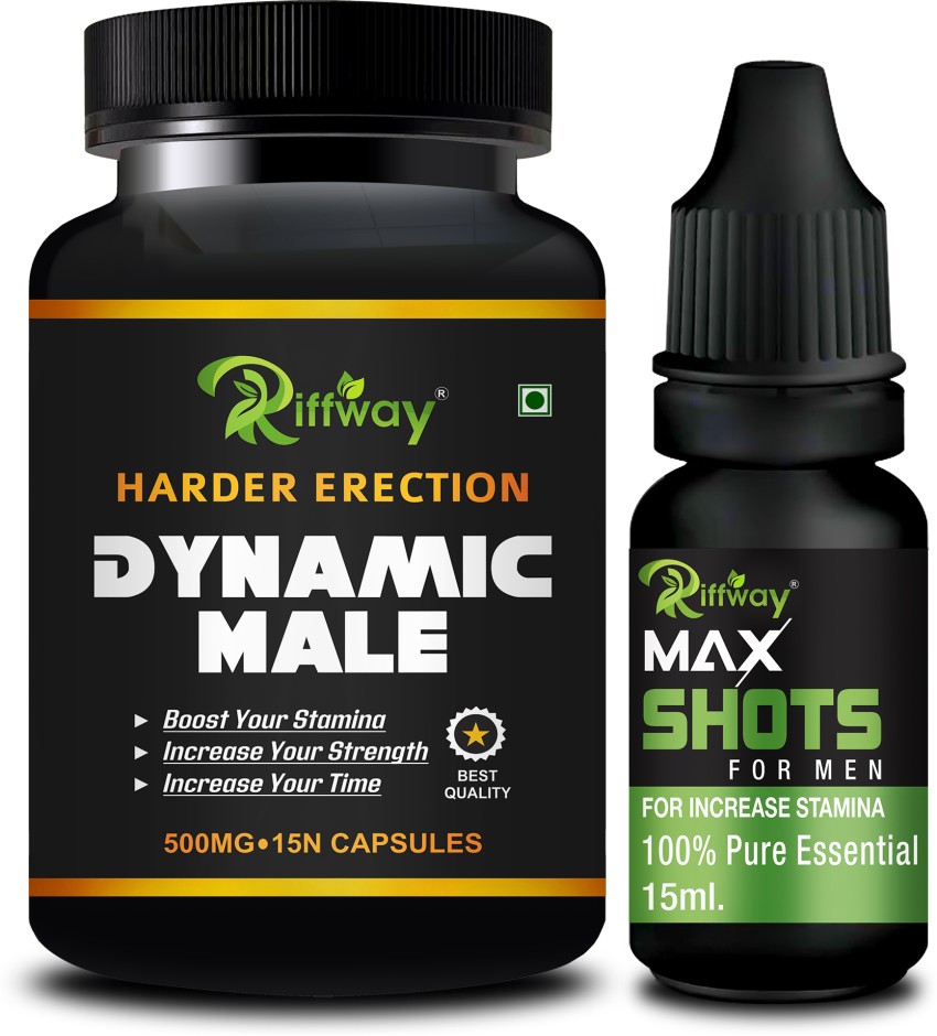 Riffway Dynamic Male. Formula & Max Shots Massage Oil Stamina Capsule Combo  For Men Price in India - Buy Riffway Dynamic Male. Formula & Max Shots  Massage Oil Stamina Capsule Combo For