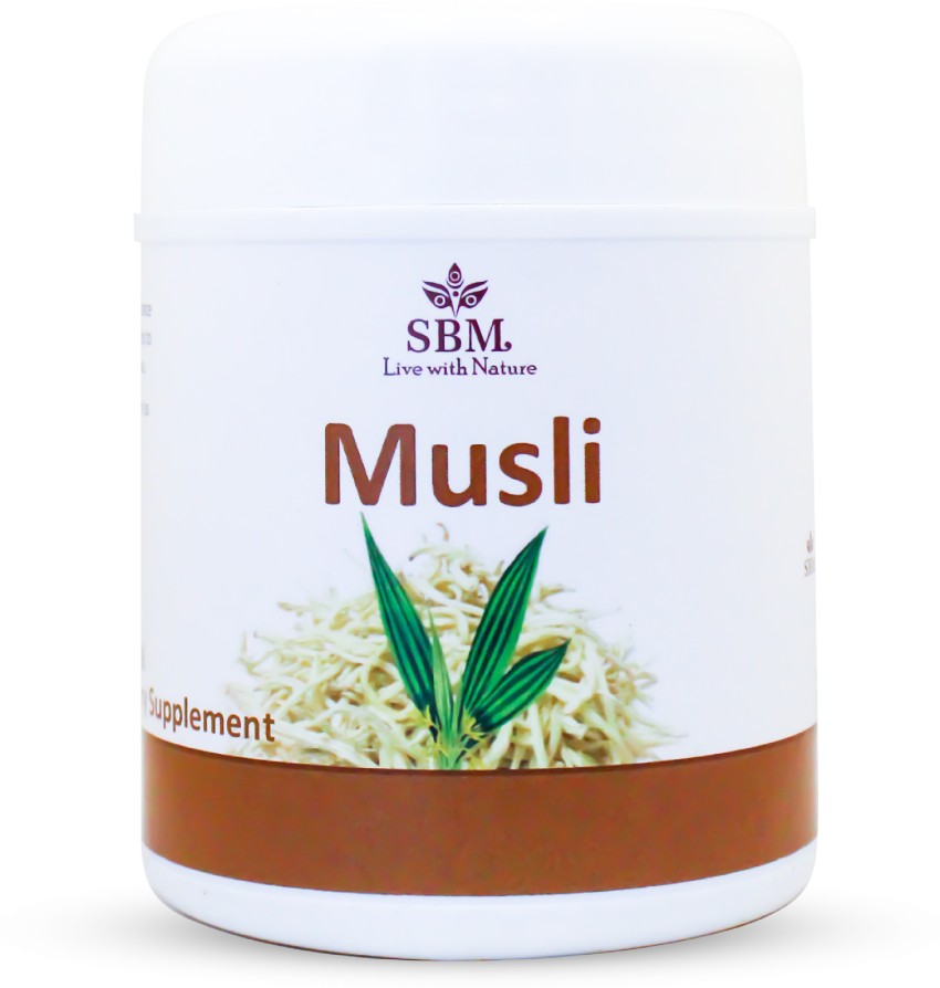 SBM Ayur Musli Natural Aphrodisiac Tablets Price in India Buy