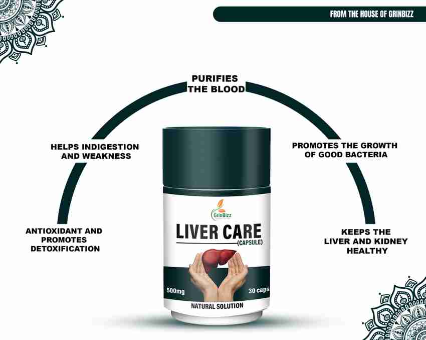 grinbizz Liver Care Capsule Liver Clean Detoxify Supplement Liver Gallbladder Support Price in India Buy grinbizz Liver Care Capsule Liver Clean Detoxify Supplement Liver Gallbladder Support online at...