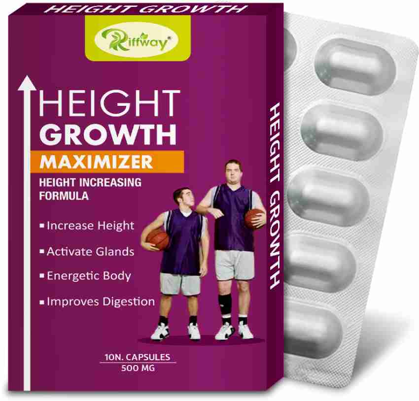 Riffway Height Growth Capsule Helps To Speed Up Grow Taller In