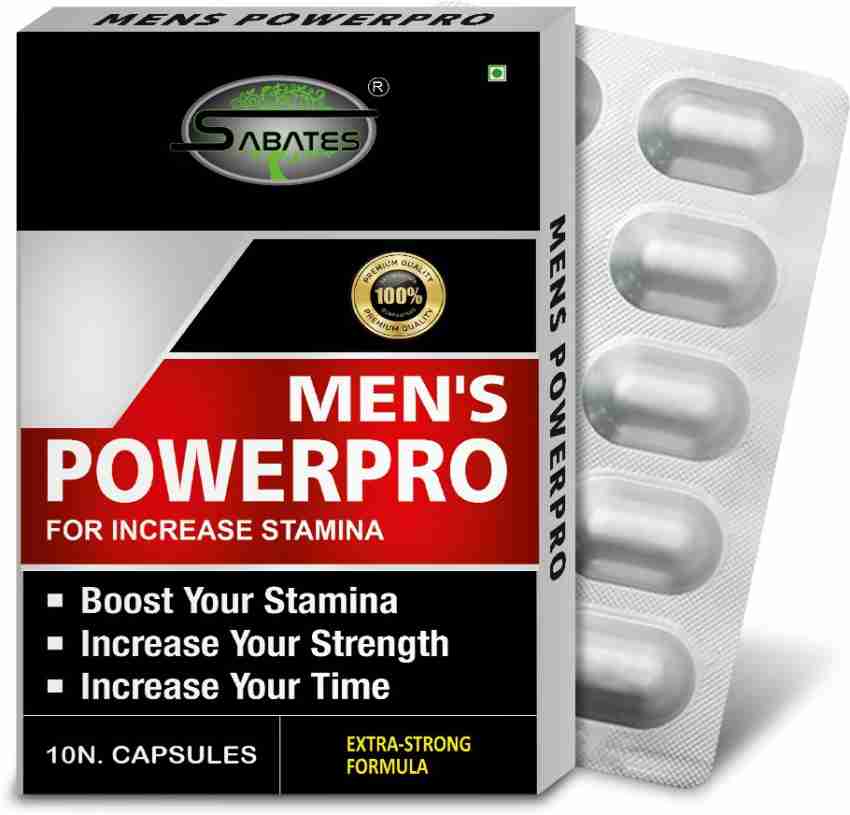 Sabates Men Power Pro Medicine Sex Capsule Stronger Sensitive