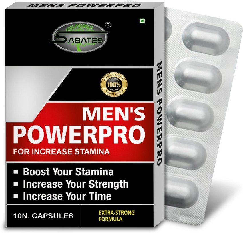 Sabates Herbal Capsules Men s More Energetic Power Performance 100