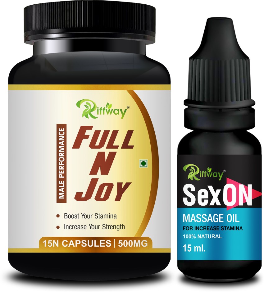 Riffway Full N Joy Sex Capsules & S-E-X On Oil Provides Men Stamina Price  in India - Buy Riffway Full N Joy Sex Capsules & S-E-X On Oil Provides Men  Stamina online