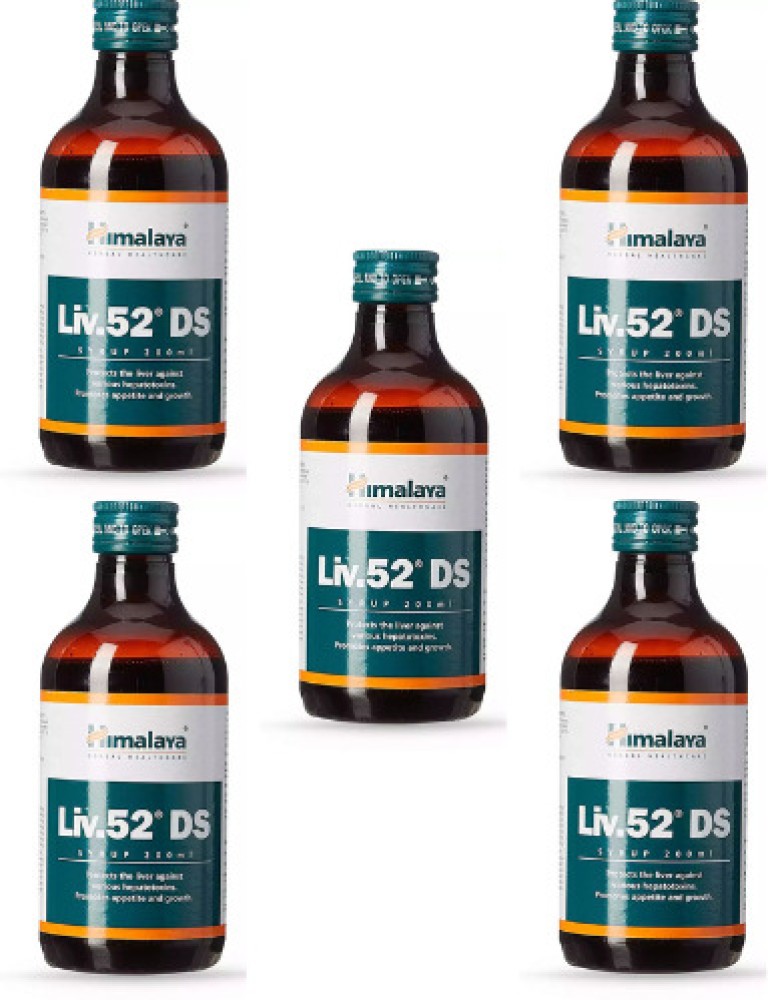 Himalaya Liv 52 DS (Double Strength) Syrup (100ml) 