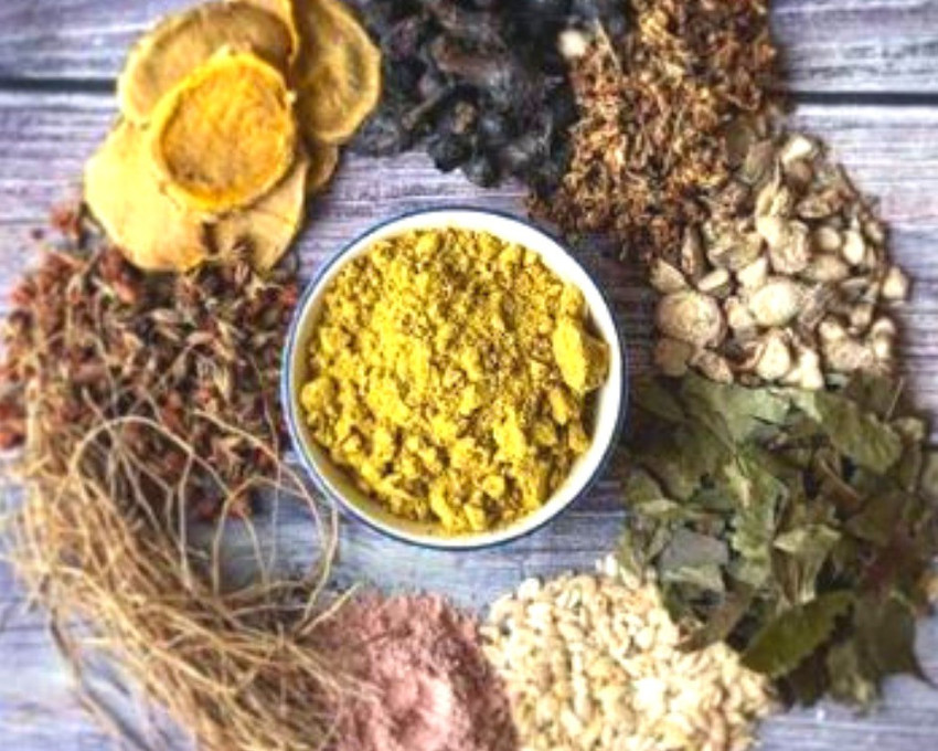 SRI KRISHNA HERBALS ORGANIC BATHING POWDER WITH 10 HERBS KULIYAL