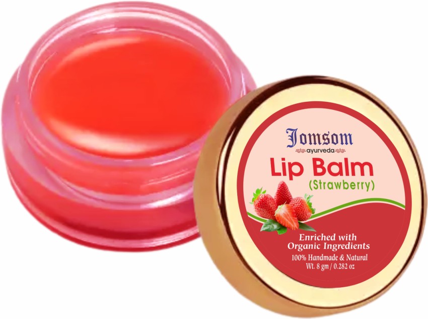 Strawberry Cream Tinted Lip Balm Eco Friendly Natural tint -  Portugal