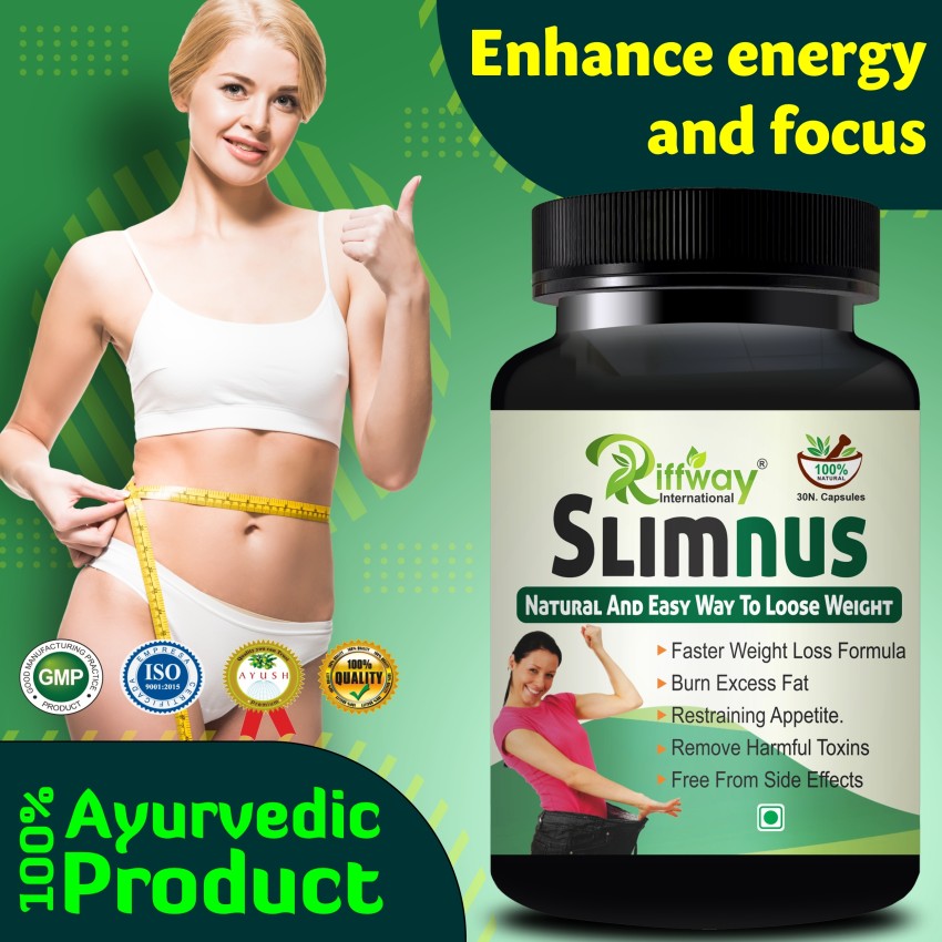 Riffway Slimnus Natural Pills Weight Loss Capsule Fast Fat Burner