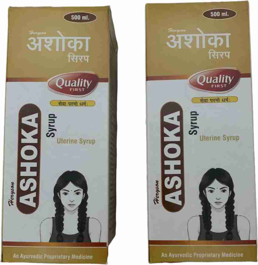 Heryson Pharma Heryson Ashoka Syrup 500 Ml+ 500Ml (Pack of 2